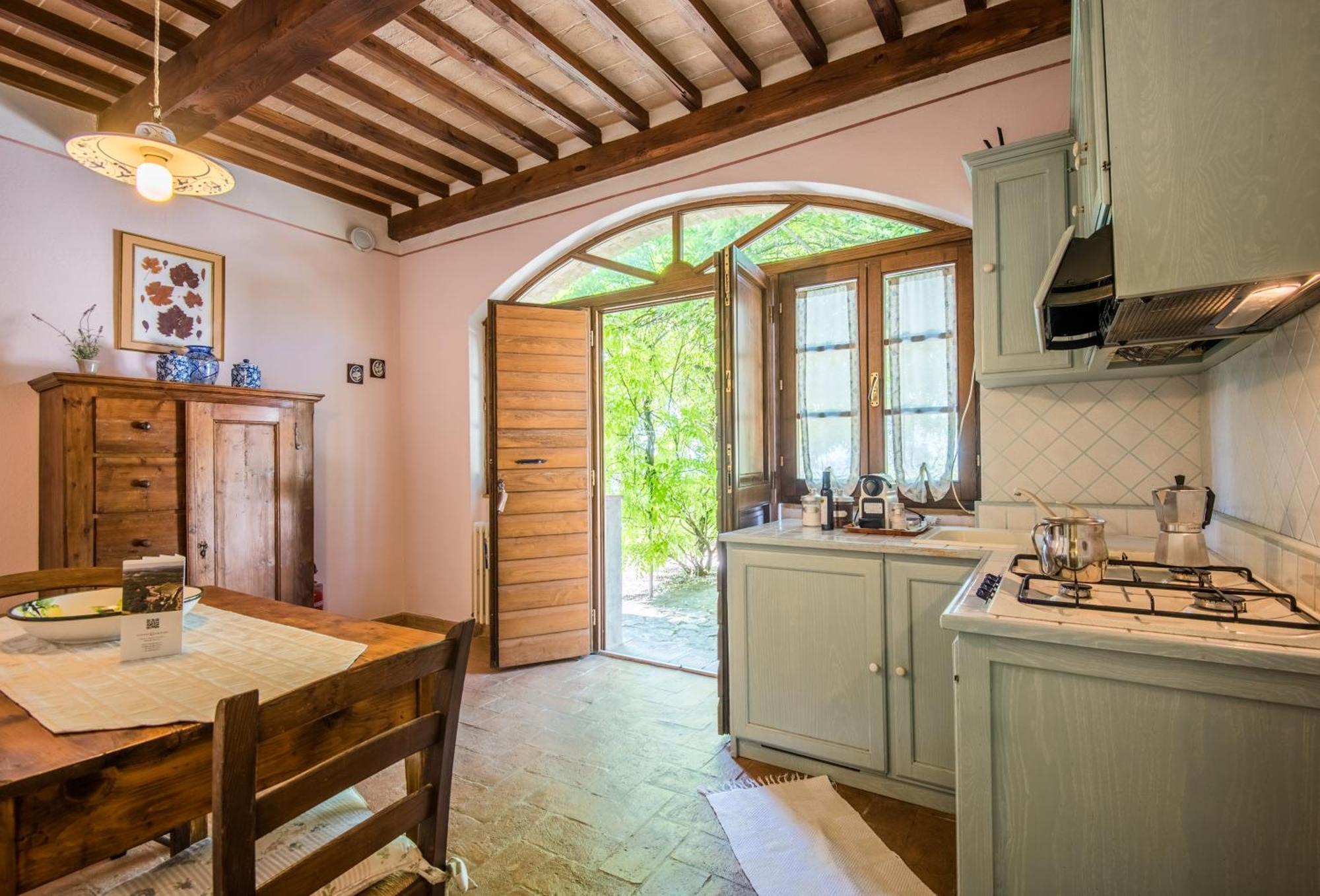 Glicine Apartment Podere Giardino Монталчино Екстериор снимка